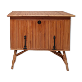 Buffet en bambou  1950