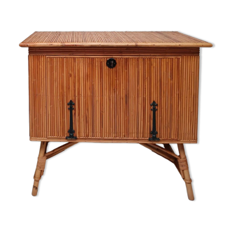 Buffet en bambou  1950