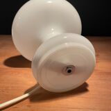Murano table lamp, opaline glass