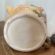 Vintage fruit and bear barbotine teapot