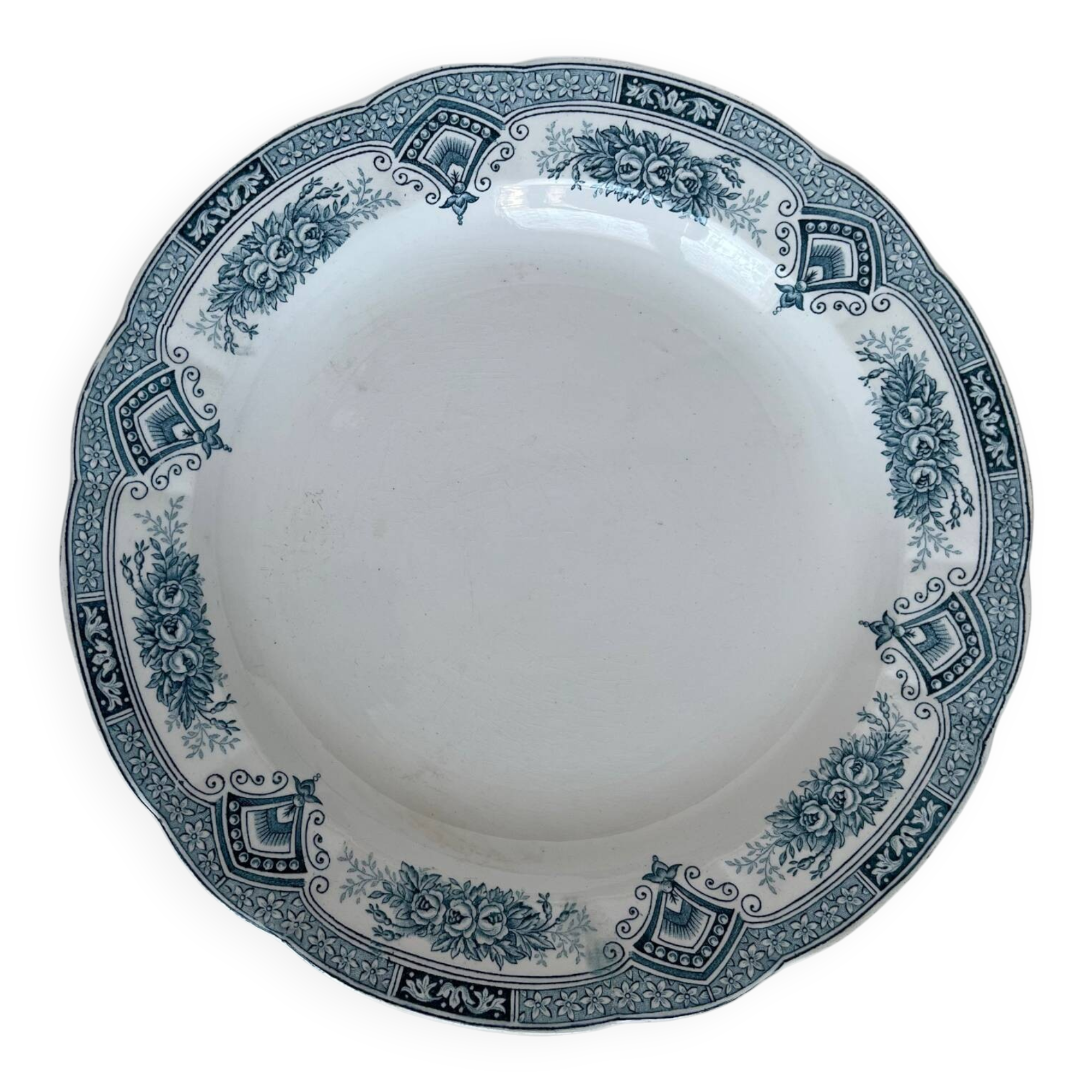 Ironstone dish - spring: Onnaing