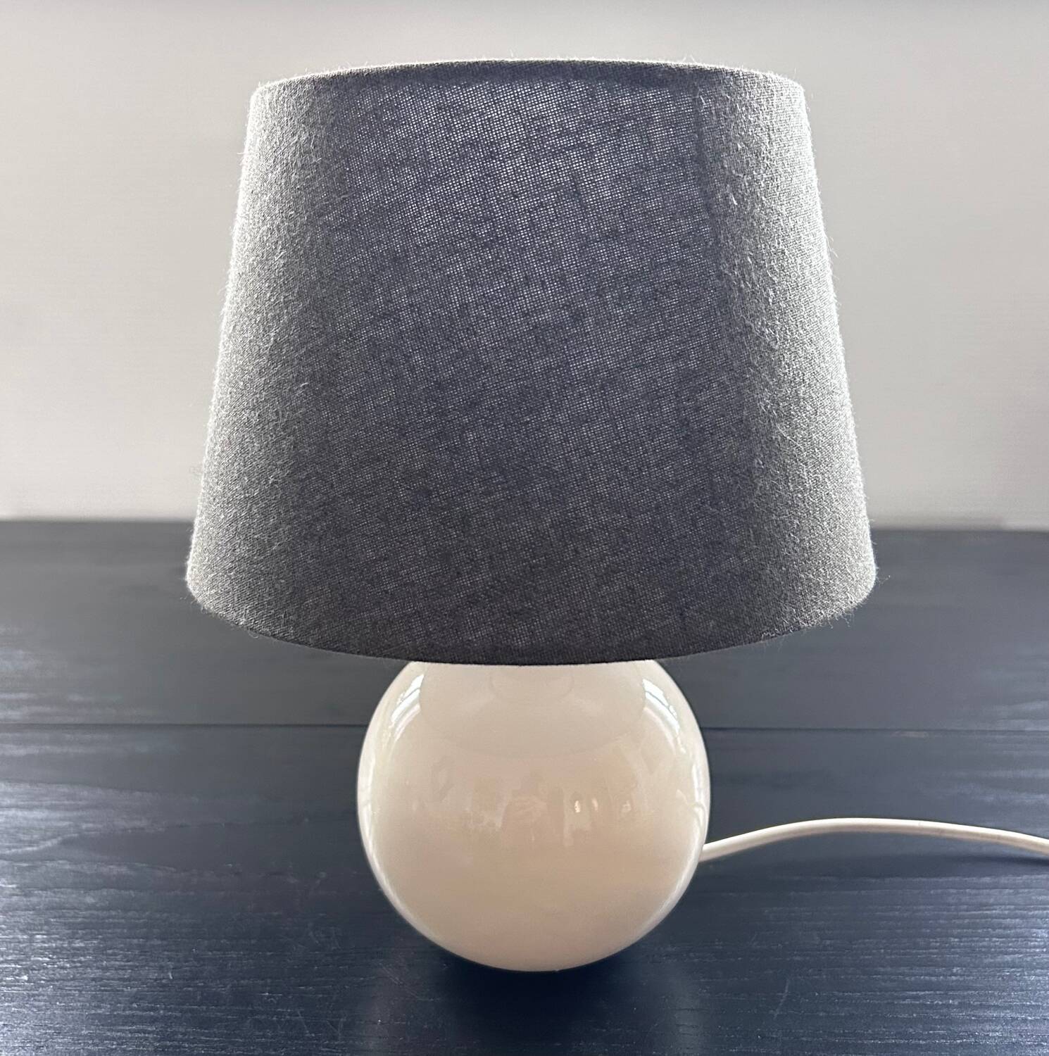 Lampe boule en onyx