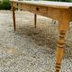 Elegant and refined 230 X 73 solid oak farmhouse table.