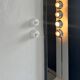 Vintage Italian Chromed Space Age "UfO" Floor Lamp in the Style of Reggiani