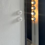 Lampadaire italien chromée sapce age "UfO" dans le style de Reggiani