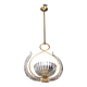 Elegant Art Deco Barovier and Toso chandelier, 1940s