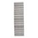 Brown Cream Runner rug, wool corridor kilim carpet  71x246 cm