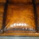 Restored leather Howard & Son canapé style, 204 cm