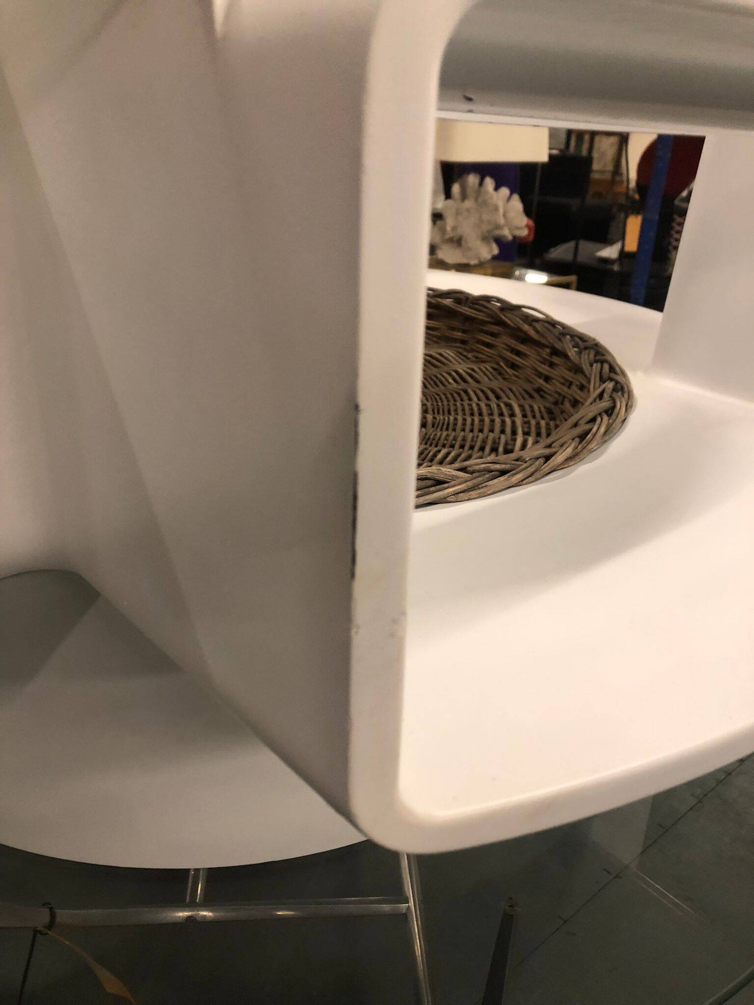 1970s "Curvoform" coffee table, made by Curver in the Netherlands.