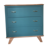 Green chest of drawers compass feet