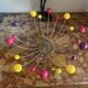 Superb basket / Space Age wall light