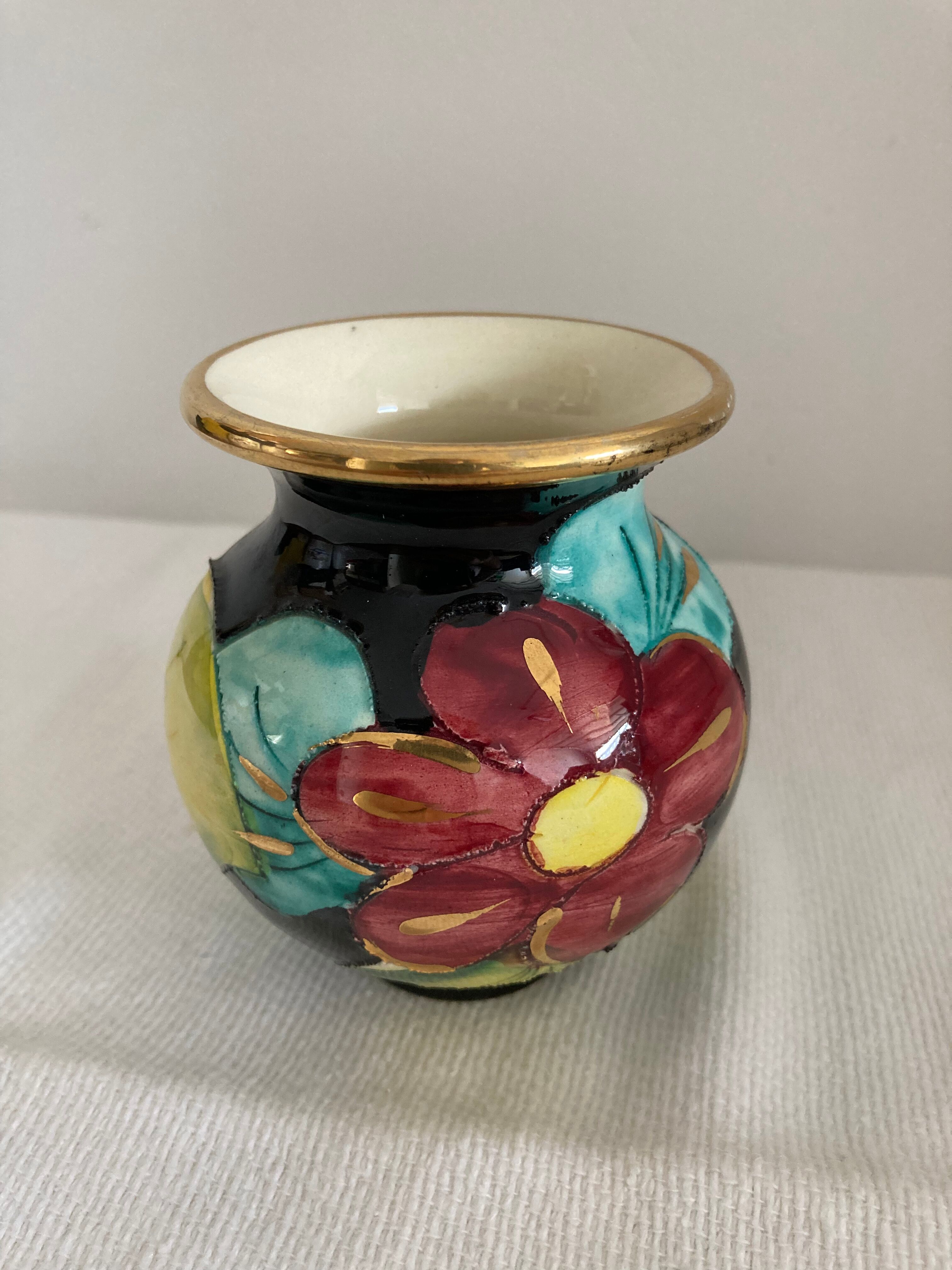 Vase boule Vallauris