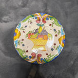 Assiette villa fiori corbeille de fruit