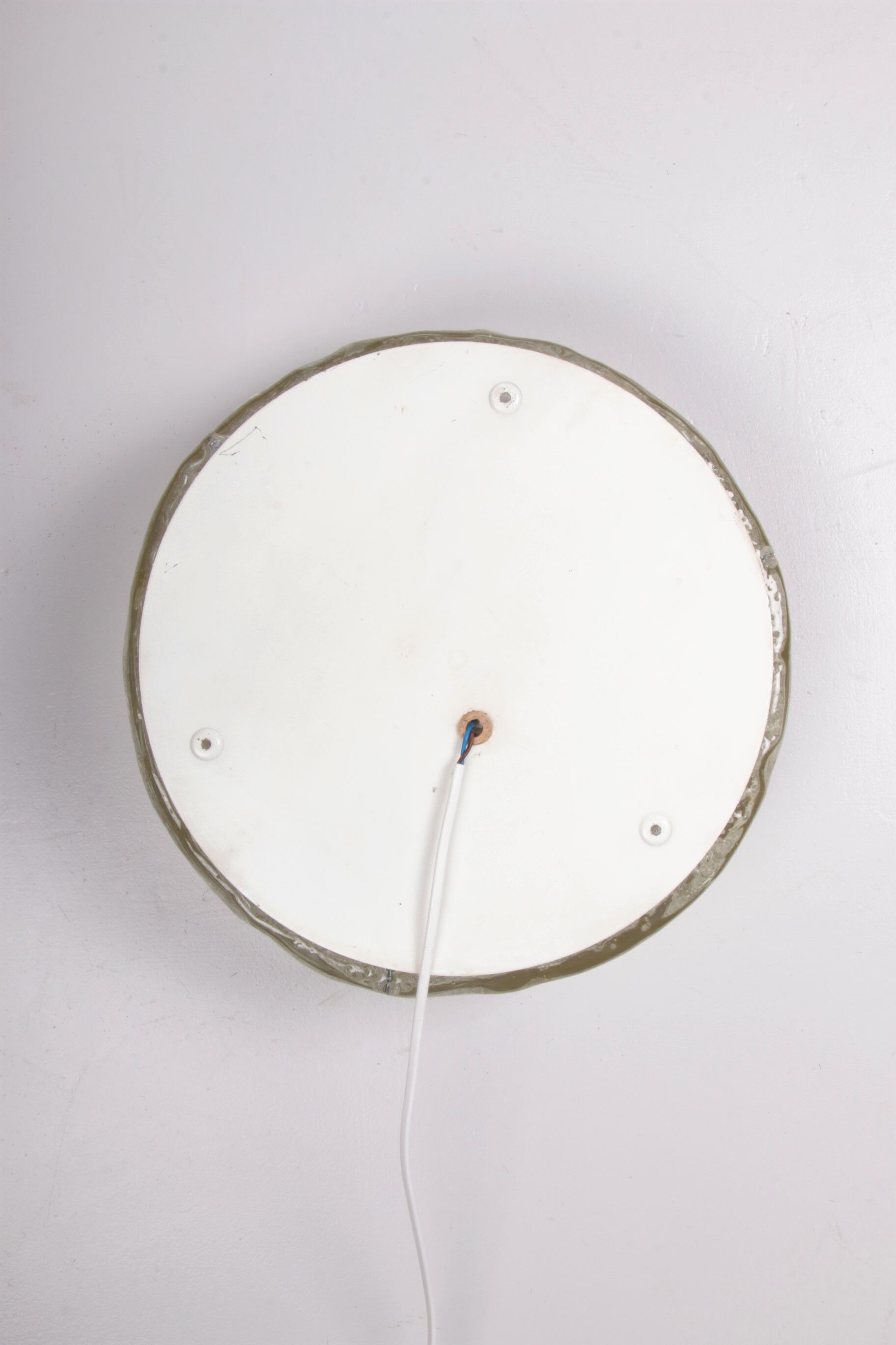 German vintage round ceiling lamp by Kaiser Idell, 1960s