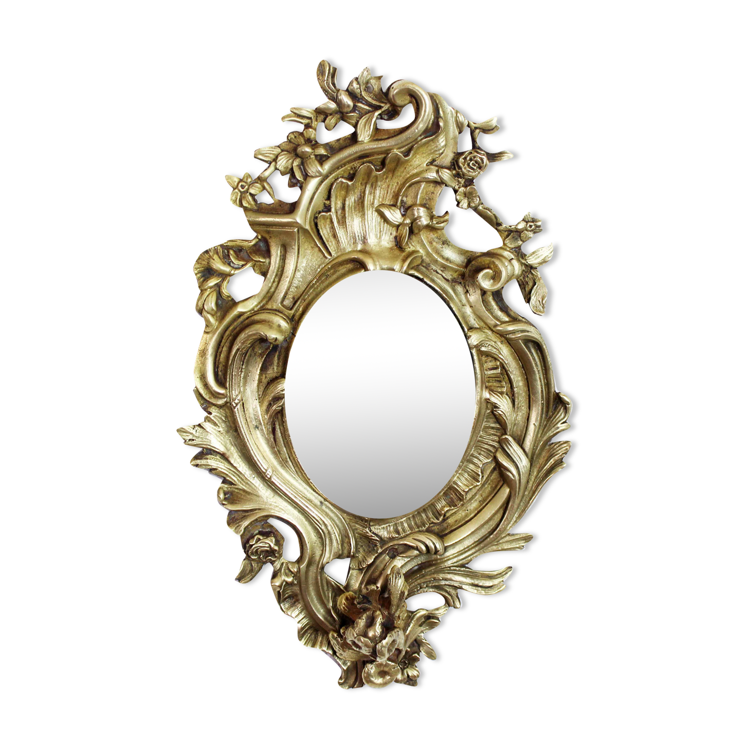 Bronze mirror XIXth