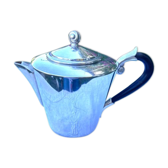 Bright tin teapot and ebony "Tin of the Manor"