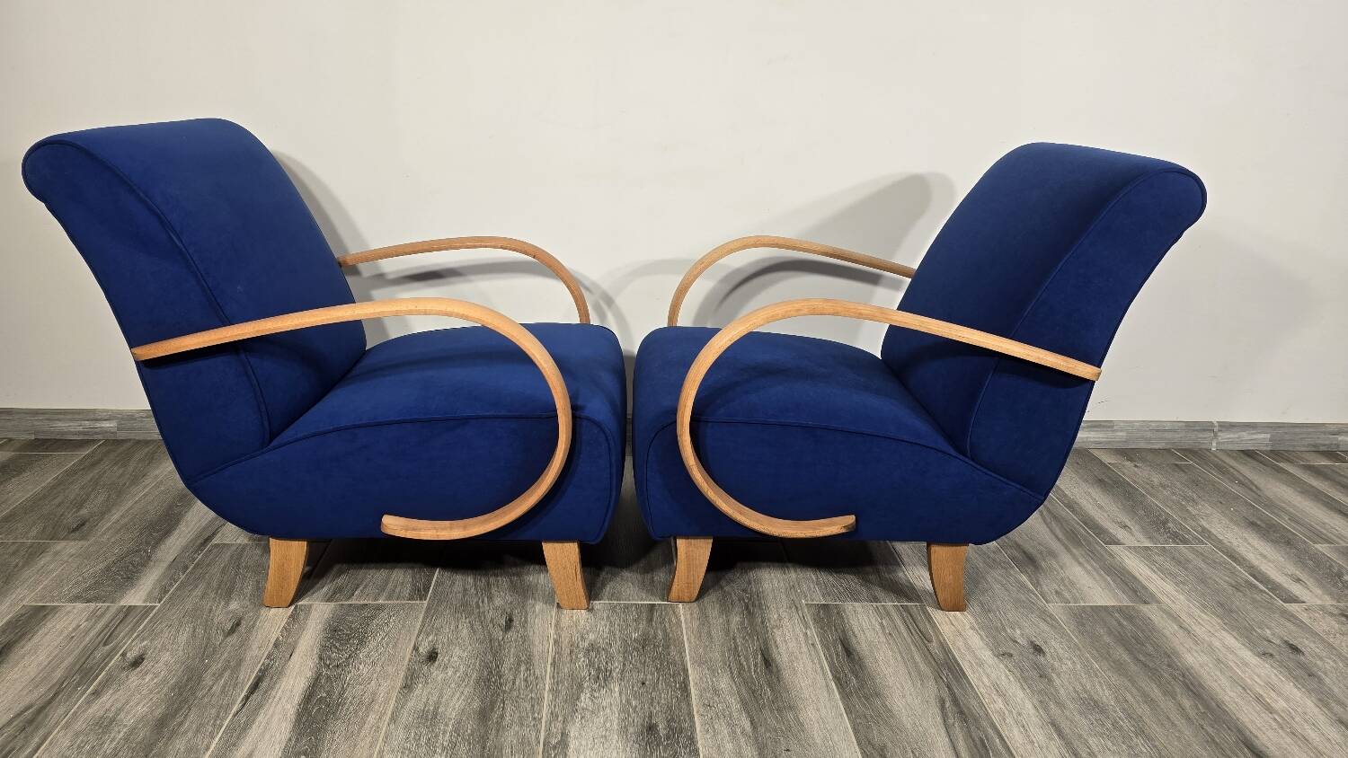 Lounge Chairs from Jindrich Halabala, 1940s, Set of 2