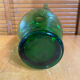 Old pitcher jug empoli bubbled green glass italy vintage