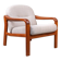 Fauteuil Vintage en Teck de Komfort, Danemark, 1980s
