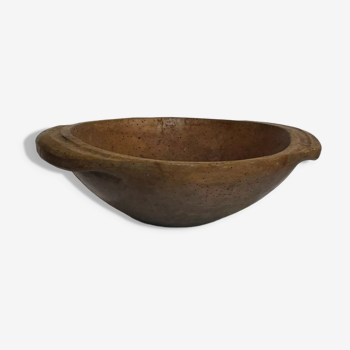 Large Primitive Bowl from 19th Century