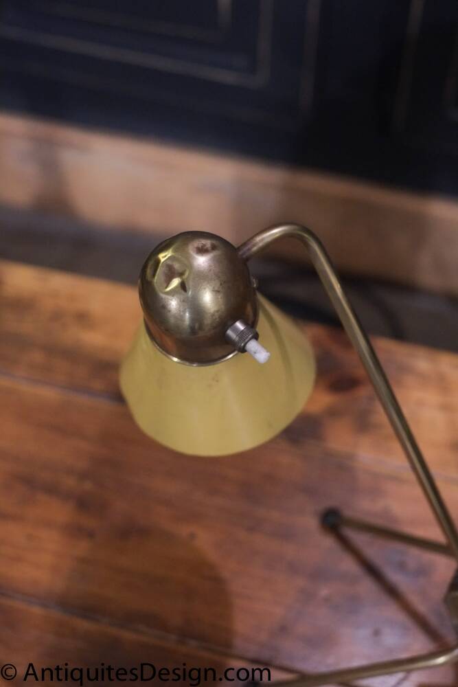 vintage Jumo lamp model cocotte very rare in brass