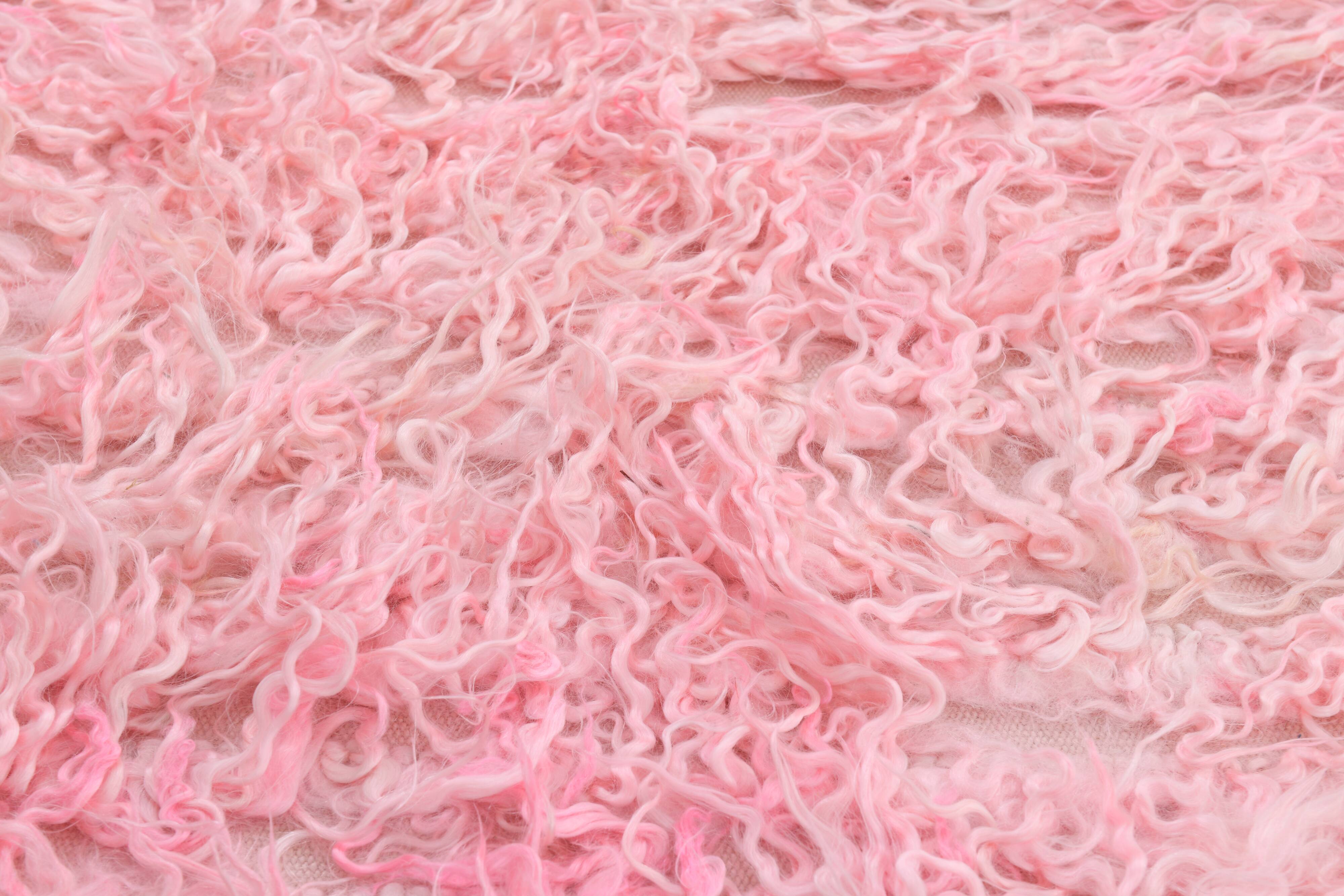 3x10 Dusty Pink Vintage Runner Rug 98x314Cm