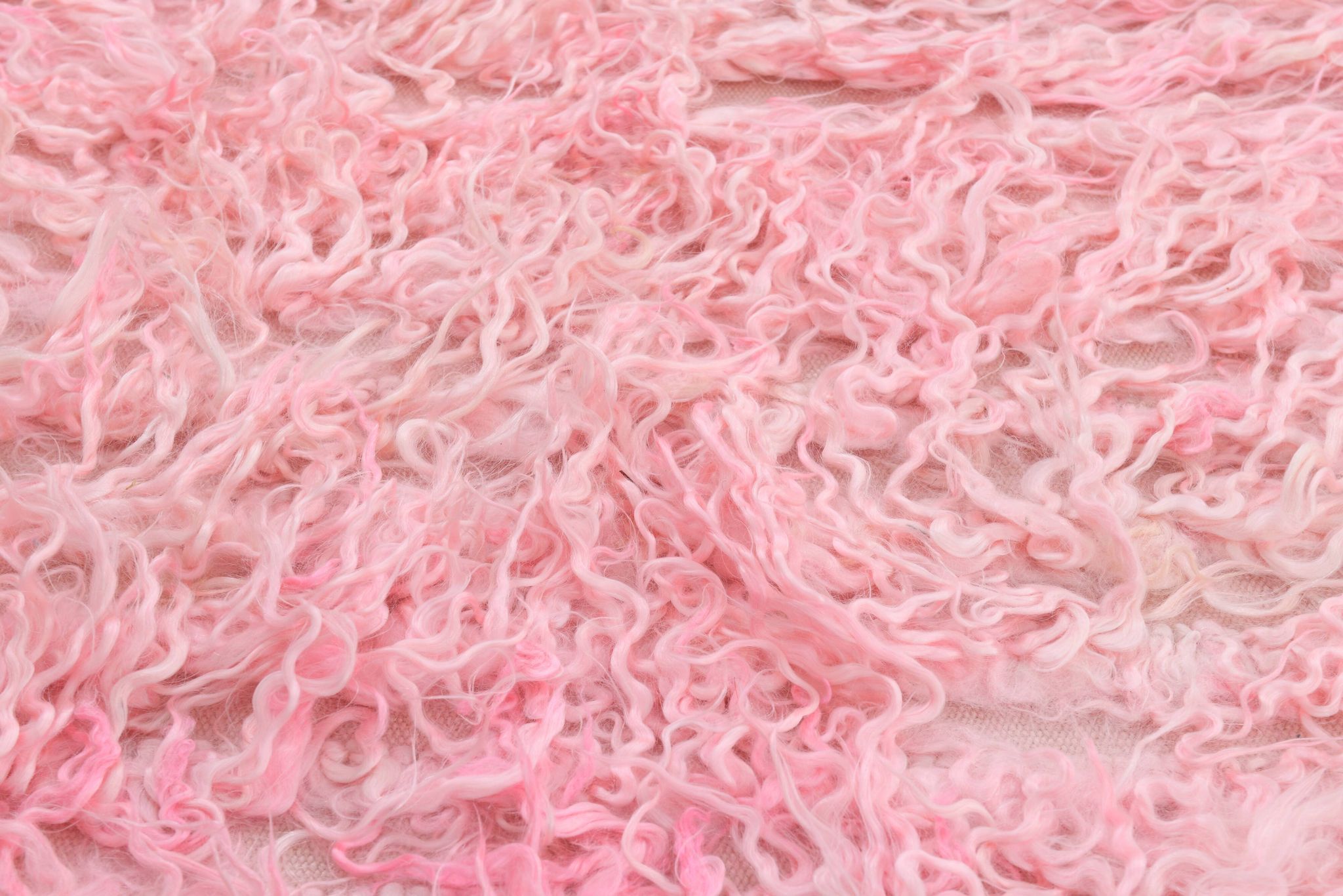 Tapis runeur rose vintage 98x314cm