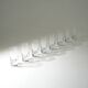 8 “Pitagora Highball” glasses by Marco Zanuso for Arnolfo di Cambio, 1970s