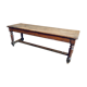 Banc pieds tournés