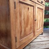 Parisian buffet raw wood