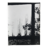 Rosine nusimovici, untitled (window), c 1980. black and white silver print