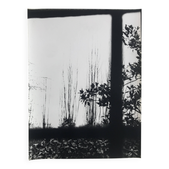 Rosine nusimovici, untitled (window), c 1980. black and white silver print