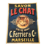 Reproduction of the "Soap the Cat" poster