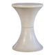 Tabouret Tam Tam blanc par Henri Massonnet pour Stamp, 1970
