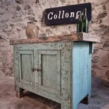 Craft furniture/Wooden kitchen island – France, 1930s