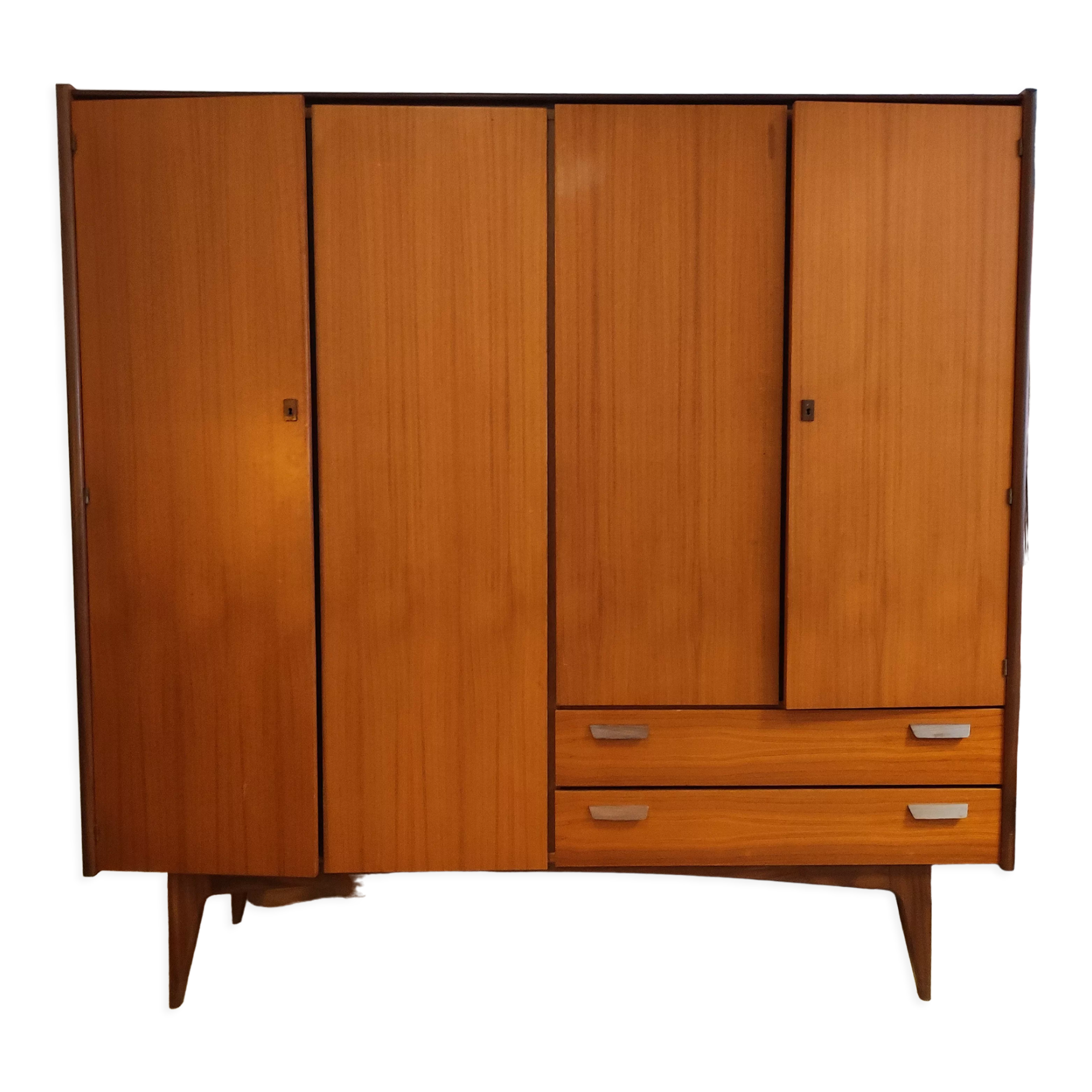 Armoire Gautier teck vers 1960 Selency