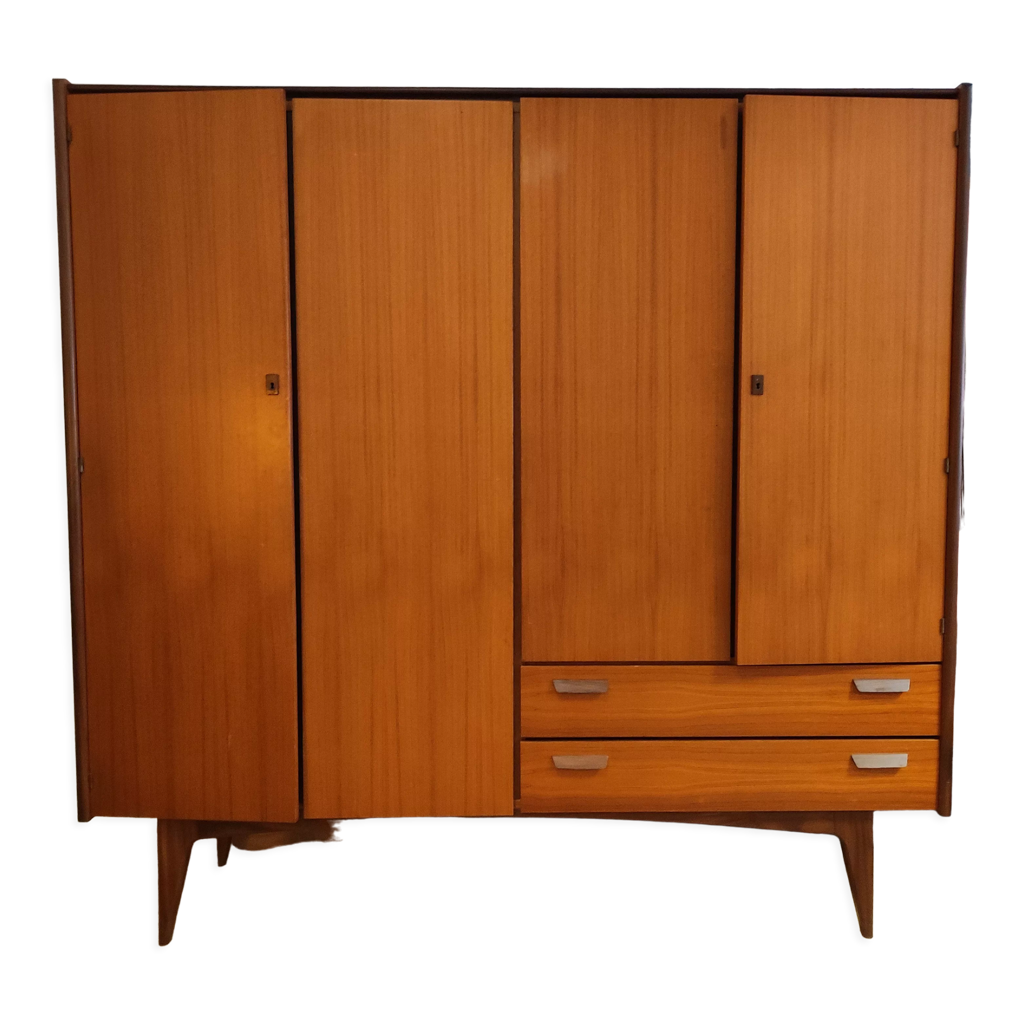 Armoire Gautier teck vers 1960 Selency