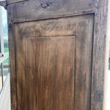 Antique oak bonnetière