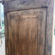 Antique oak bonnetière