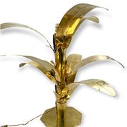 Palm tree brass floor/table lamp, Bottega Gadda Italy, 1960
