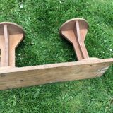 Wooden bench