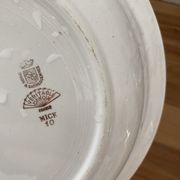 Flower salad bowl Sarreguemines