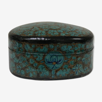 Hand-painted wooden box