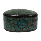 Hand-painted wooden box