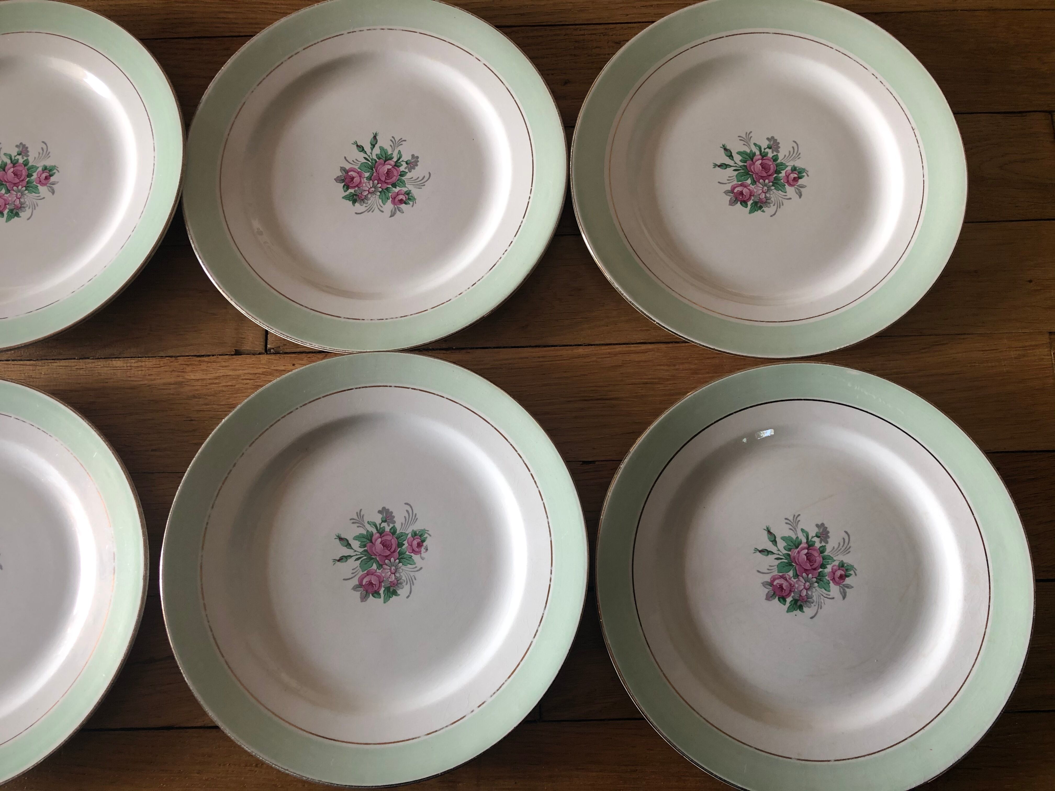 Old plates L'Amindinoise