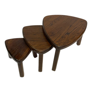 Ensemble de 3 tables