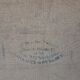 Portrait ancien, peinture a l’huile XIXe