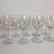 11 antique engraved crystal liqueur glasses
