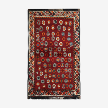 Vintage persian handwoven wool lori rug 1930- 96x157cm