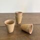 Vintage french stoneware ceramics set – mineral earth